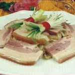 咸肉蒸筍干